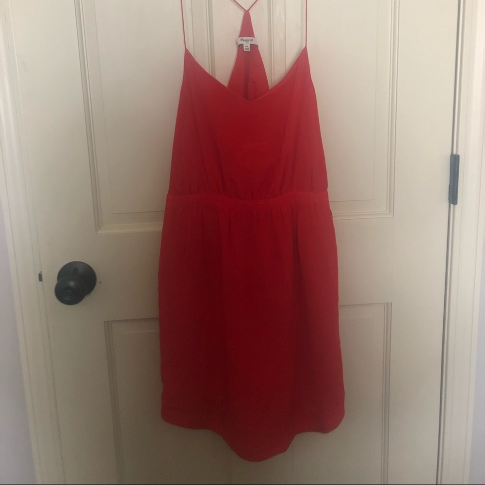 RED MADEWELL SUNDRESS